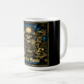 Leef voor muziek – Muziek Toewijding Leven Koffiemok (Voorkant rechts)
