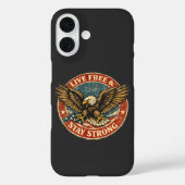 Leef Vrij Case-Mate iPhone Case (Achterkant)