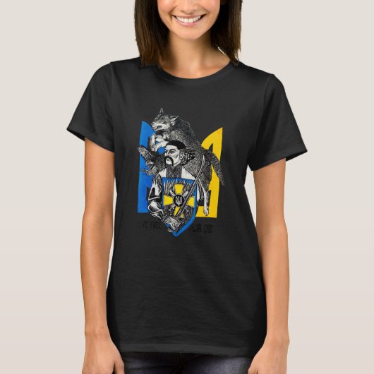 Leef Vrij Of Sterf T-shirt (Voorkant)