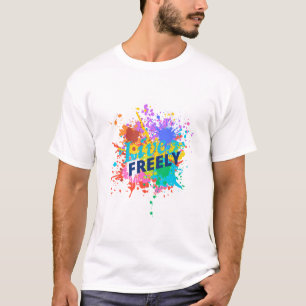 Leef vrij t-shirt