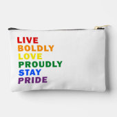 Leef vrijmoedig Liefde Trots Blijf Trots Etui (Achterkant)