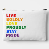 Leef vrijmoedig Liefde Trots Blijf Trots Etui (Voorkant)