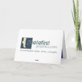 Leef Wenskaart van het Moederdag van de Liefde van Kaart (Achterkant)