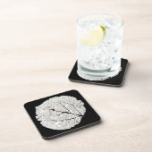 Leefblad van Aspen 1 Bier Onderzetter (Rechterzijde)