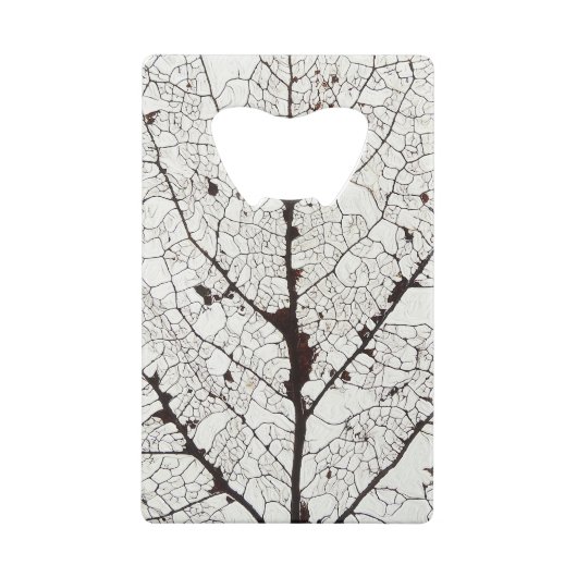 Leefblad van Aspen 1 Creditkaart Flessenopener (Achterkant)