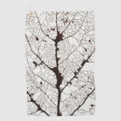 Leefblad van Aspen 1 Golfhanddoek (Voorkant)