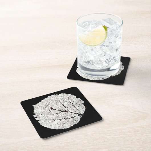 Leefblad van Aspen 1 Kartonnen Onderzetters (Insitu)