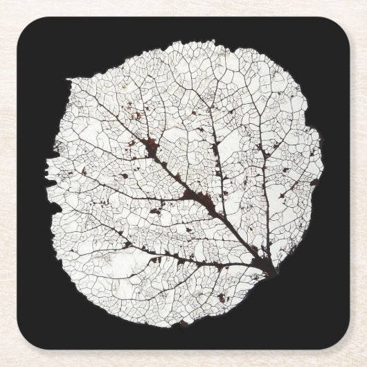 Leefblad van Aspen 1 Kartonnen Onderzetters (Voorkant)