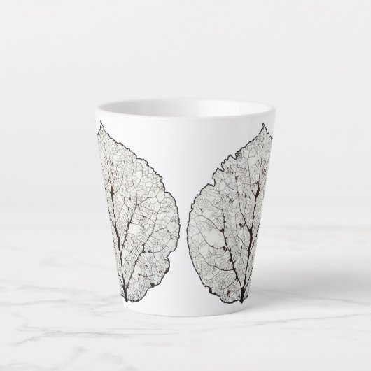 Leefblad van Aspen 1 Latte Mok (Voorkant)