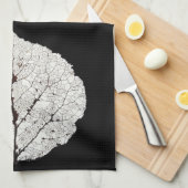 Leefblad van Aspen 1 Theedoek (Quarter Fold)