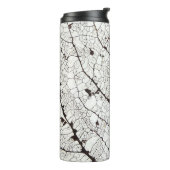 Leefblad van Aspen 1 Thermosbeker (Gedraaid links)