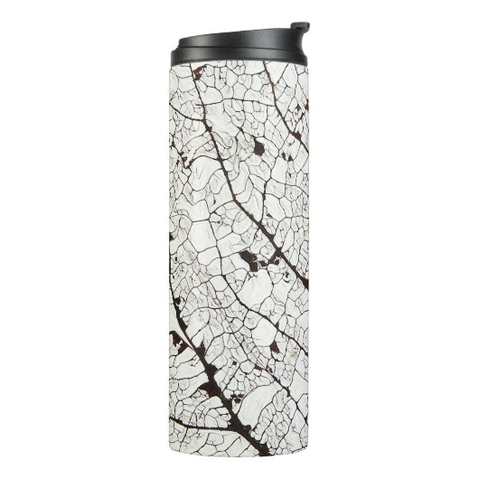 Leefblad van Aspen 1 Thermosbeker (Gedraaid links)