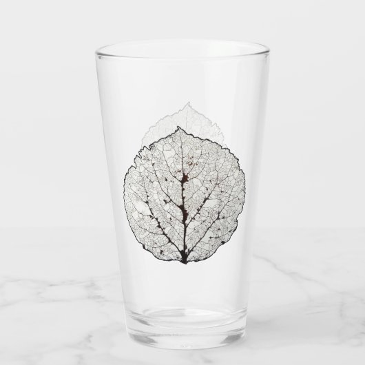 Leefblad van Aspen Skeleton 1 Glas (Achterkant)
