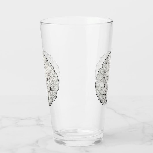 Leefblad van Aspen Skeleton 1 Glas (Links)