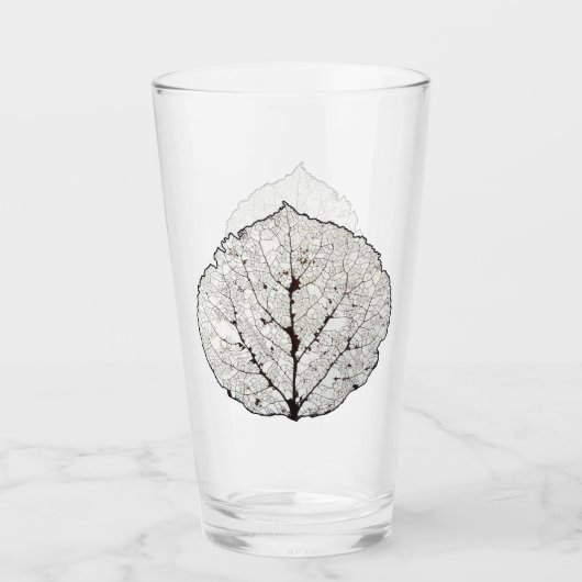 Leefblad van Aspen Skeleton 1 Glas (Voorkant)