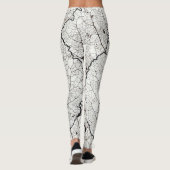 Leefblad van Aspen Skeleton 1 Leggings (Achterkant)
