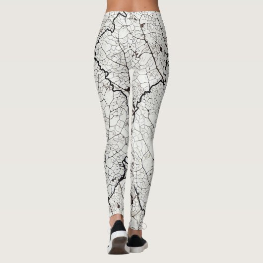 Leefblad van Aspen Skeleton 1 Leggings (Achterkant)