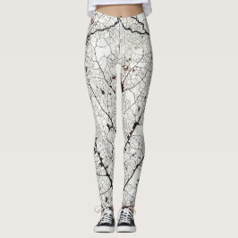 Leefblad van Aspen Skeleton 1 Leggings