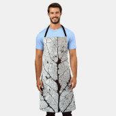 Leefblad van Aspen Skeleton 1 Schort (Gedragen)