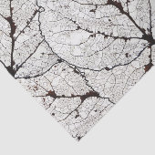 Leefblad van Aspen Skeleton 1 Tissuepapier (Detail)