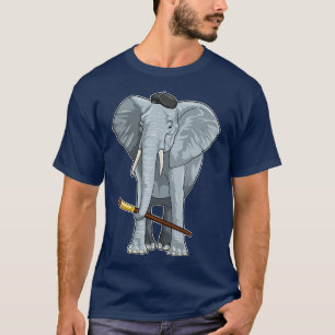 Leefmiddel als Schilder met de borstel van de Verf T-shirt