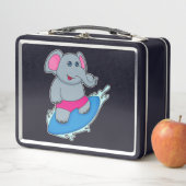 Leefmiddel als Surfer met Surfboard (In situ)