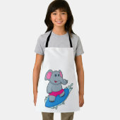 Leefmiddel als Surfer met Surfboard Schort (Insitu)