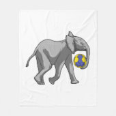 Leefmiddel bij handbalsport fleece deken (Voorkant)