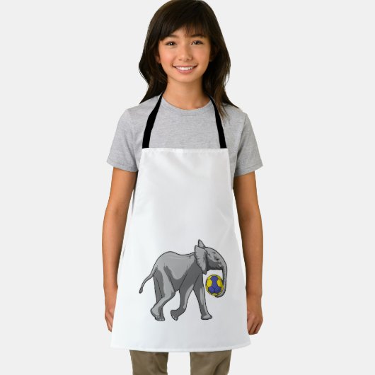 Leefmiddel bij handbalsport schort (Insitu)