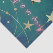 Leeft in een droomwereld schimmelig pakpapier tissuepapier (Detail)