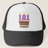 Leeftijd 101: Birthday Cake Trucker Pet (Voorkant)