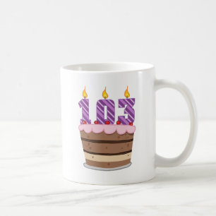 Leeftijd 103: Birthday Cake Koffiemok