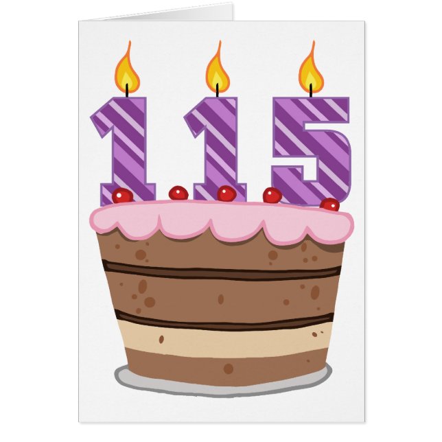 Leeftijd 115: Birthday Cake (Voorkant)