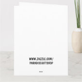 LEEFTIJD 11 BIRTHDAY CAT-KAART BEDANKKAART (Achterkant)