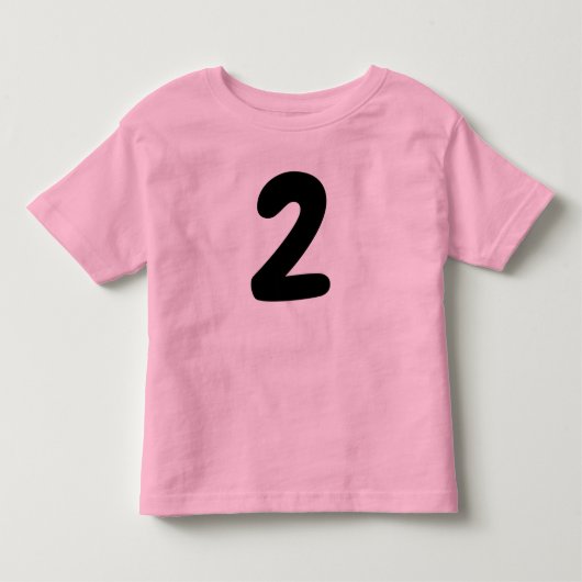 LEEFTIJD 2 PEUTER 2DE VERJAARDAG T-Shirt (Voorkant)