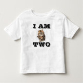 LEEFTIJD 2 (TWEE) KATTENKITTEN KINDER T-SHIRTS (Voorkant)
