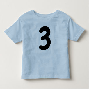 LEEFTIJD 3 PEUTER BLAUW JONGENS T-shirt