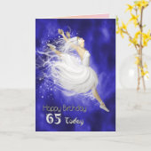 Leeftijd 65, de springende kaart van de (Gele Bloem)