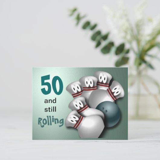 Leeftijd aanpassen briefkaart (Staand voorkant)