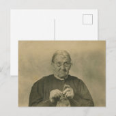 Leeftijd breien Granny 1910 Kreukelde karakter Stu Briefkaart (Voorkant / Achterkant)