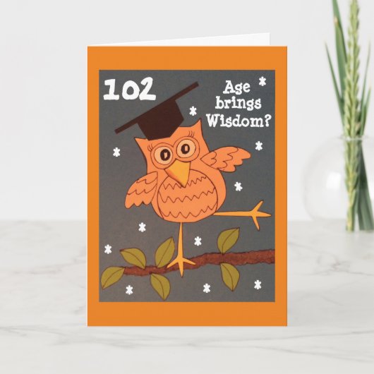 Leeftijd brengt Wijsheidskaart Kaart (Voorkant)