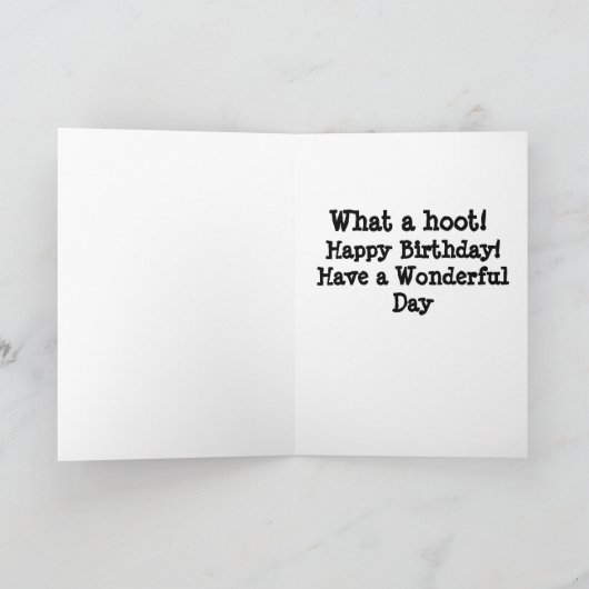 Leeftijd brengt Wisdom-kaart Kaart (Binnen)