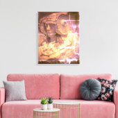 LEEFTIJD CANVAS DE LEEFTIJD VAN DE SPANJE VAN ELCH AFDRUK (Insitu (Woonkamer))