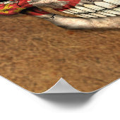 Leeftijd en slechtste Servische vlag Poster (Hoek)