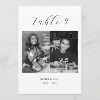 Leeftijd Foto's Wedingstabel Kaart