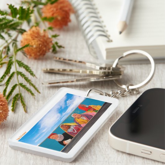 Leeftijd & Genade Sleutelhanger (Voorkant Rechts)