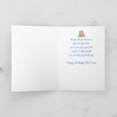 Leeftijd Humor 29th Birthday, Cute Teddy Bear Flow Kaart (Binnen)