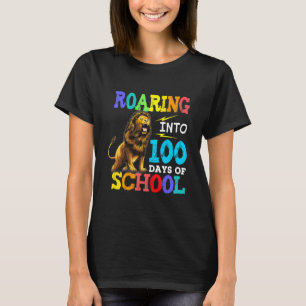 Leeftijd in 100 dagen school t-shirt