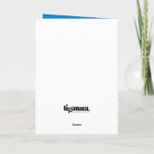 Leeftijd is gewoon een groot Wenskaart Kaart (Achterkant)