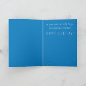 Leeftijd is gewoon een groot Wenskaart Kaart (Binnen)